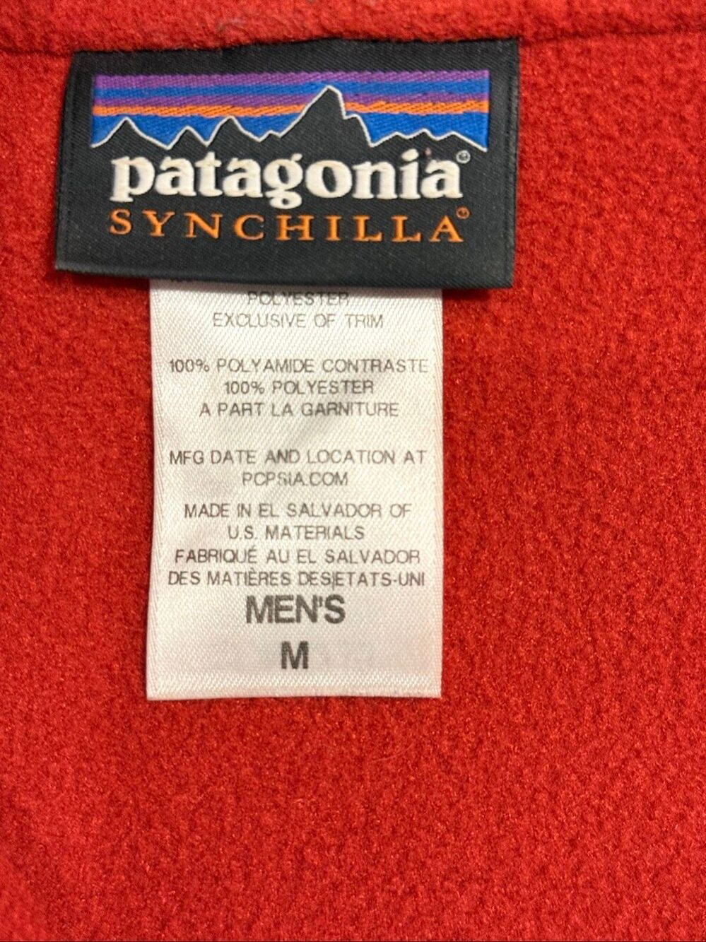 Patagonia Men’s Shelled Synchilla Snap-T Hoody Grey Fleece & Nylon Shell Medium - Picture 11 of 16